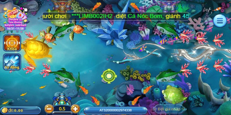 Bắn cá Lucky Fishing đã có mặt tại sảnh CQ9 của Kuwin