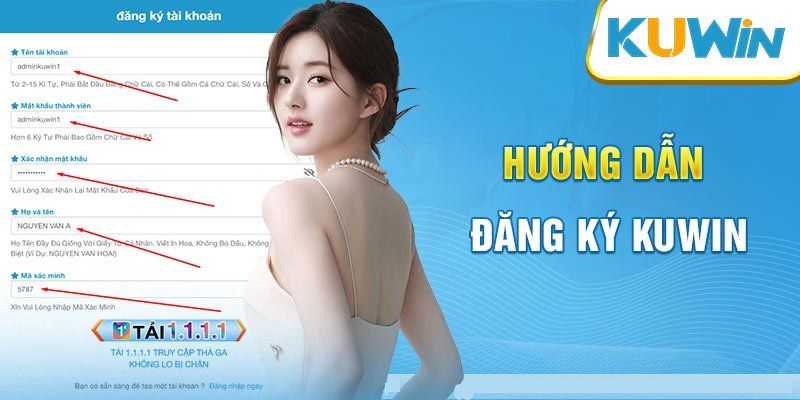 Thoả thuận đăng ký tài khoản Kuwin cho bet thủ